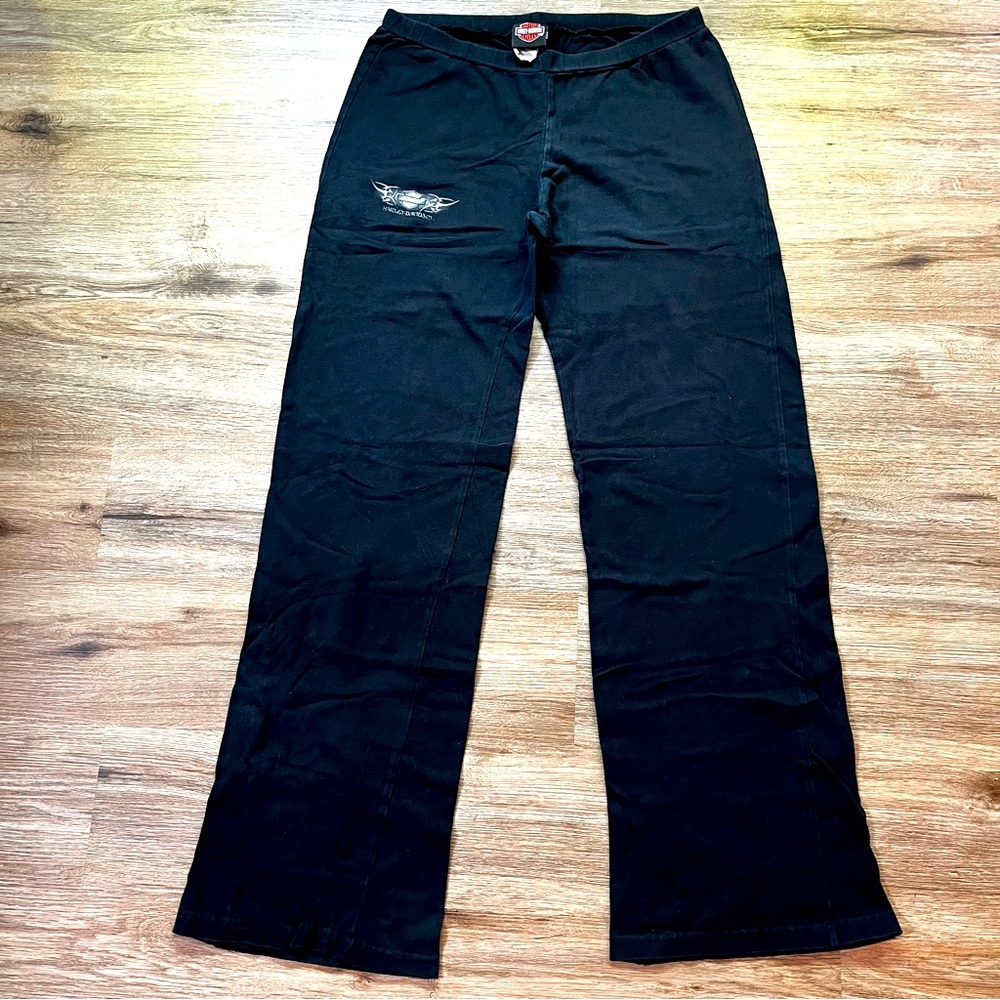 Harley Davidson jogger black pants size XL